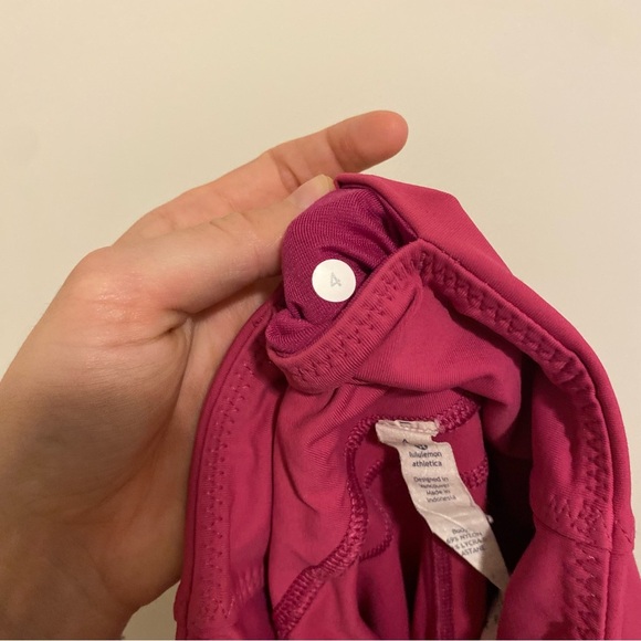 Lululemon Pink Full Length Leggings size 4 - Picture 11 of 11